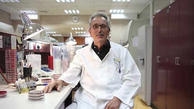 Dr Ulrich Wernery, scientific director of CVRL, says bad diets can be catastrophic. “Have you seen a lion in the savannah flying after chicken?” Lee Hoagland / The National