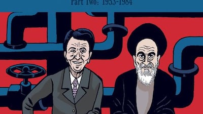 Best of Enemies: A History of US and Middle East Relations part 2: 1953 - 1984 by David B. and Jean-Pierre Filiu. Courtesy David B. and Jean-Pierre Filiu