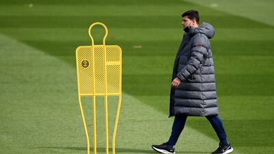 Paris Saint-Germain manager Mauricio Pochettino. AFP