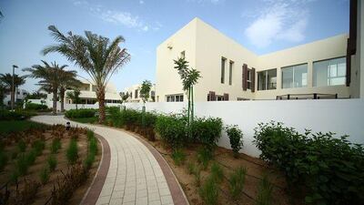 Neighbourhoods near completion at The Wave, Muscat.