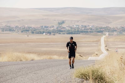 Dubai resident Nick Coats reached Turkey after running unsupported through the wilderness of northern Greece and Albania. Photo: Nick Coats