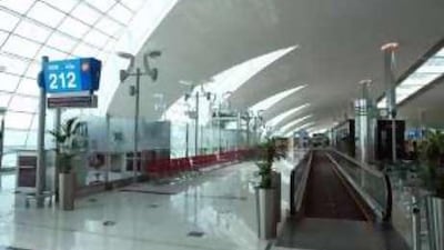 Terminal 3 at Dubai International Airport was designed to help inspire feelings of tranquility in passengers.