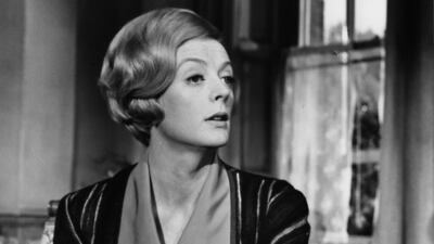 Maggie Smith in the 1969 film The Prime Of Miss Jean Brodie, for which she won a best actress Oscar. Getty Images