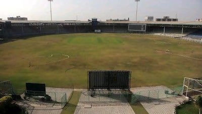 The National Cricket Stadium of Karachi. Rizwan Tabassum / AFP