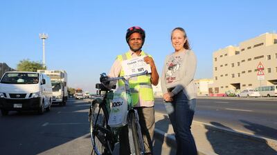 The 1971 Team has joined forces with Social Bandage to deliver specialised Atlas Cycle bicycles to underprivileged workers near labour camps through their Give a Bike campaign. Courtesy Give A Bike