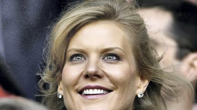 Amanda Staveley pictured at a Champions League match between Liverpool and Chelsea at Anfield in 2008, the last time she was involved in a fruitless bid to acquire the club Reuters