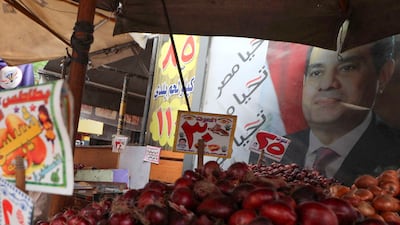 A vegetable market in Cairo, Egypt. Vegetable prices witnessed a sizable rise of 19.2 per cent, mainly on the back of lower supplies. Reuters