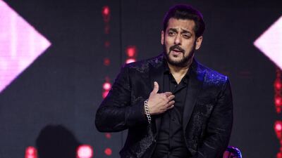 Bollywood star Salman Khan performing during Riyadh Season in Saudi Arabia this month. Reuters