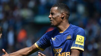 Alexander Isak 7: Failed to track back with Ayling as Leeds full-back scored opening goal. Surging run into box recklessly ended by Wober to earn Newcastle penalty. Pace a constant problem for Leeds defenders. AP