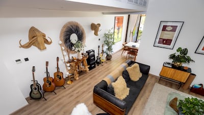 The 1970s Arizona-style interior