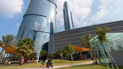 Sun and Sky towers on Al Reem Island in Abu Dhabi. Ravindranath K / The National