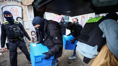 The searches were conducted in Berlin, Lower Saxony, North Rhine-Westphalia and Schleswig-Holstein. Reuters