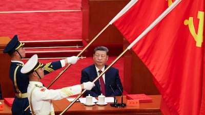 Chinese President Xi Jinping during a ceremony in Beijing last week marking the 105th anniversary of the founding of the Communist Party of China. Reuters
