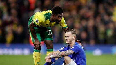 Leciester City midfielder James Middison, on ground, after his team's defeat at Norwich City last Friday. Reuters