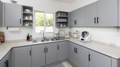 My Dubai Rent Ana Seixas's home in Dubai where she lives with her husband Catalin Marin, and son Seth. Kitchen. Antonie Robertson/The National