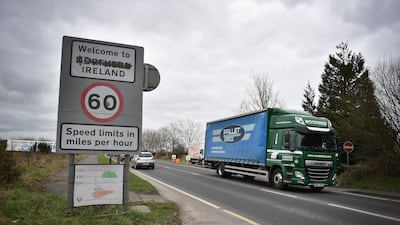 The border between Ireland and Northern Ireland is the only EU-UK land border. Getty