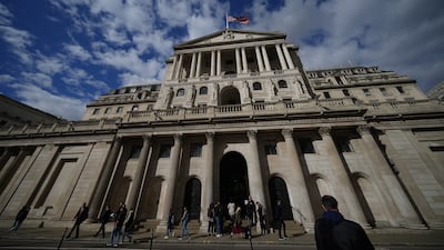 The Bank of England in London. PA