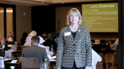 Pamela Eyring of the Protocol School of Washington says it was smarth for the Marriott Marquis to create a protocol manage position at the hotel. Jaime Puebla / The National