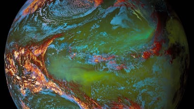 Winner of the 'Annie Maunder Prize for Image Innovation': Anatomy of a Habitable Planet. Photo: Sergio Díaz Ruiz