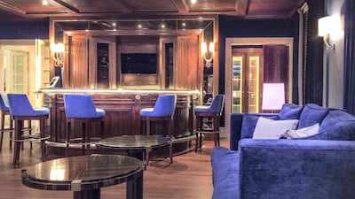 There's a night-time entertaining space with a retracting cinema screen and bar. Courtesy Luxhabitat