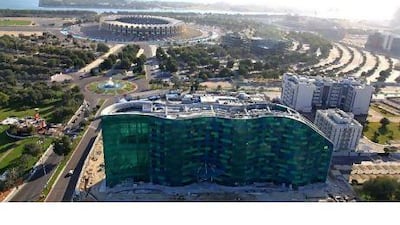 The Rocco Forte hotel is scheduled to open on Monday. Courtesy TDIC