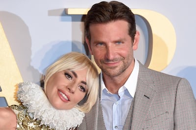 Lady Gaga and Bradley Cooper are both up for nominations for 'A Star is Born'. AFP