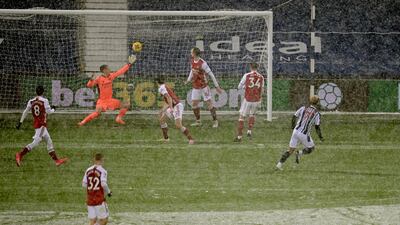 Rakeem Harper (Phillips) N/A – The midfielder could do little to stem the tide of Arsenal attacks in the closing stages. AP