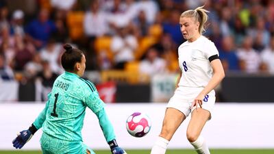 England captain Leah Williamson was forced to miss the Women's World Cup after sustaining an ACL injury while playing for Arsenal. Getty