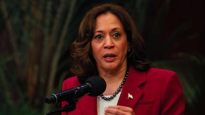 US Vice President Kamala Harris. AFP