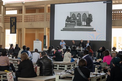 The discussion came as part of this year's March Meeting. Photo: Sharjah Art Foundation