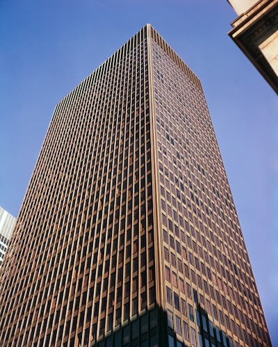 A 1960s snapshot of the Seagram Building, which has inspired generations of architects. Photo: Getty