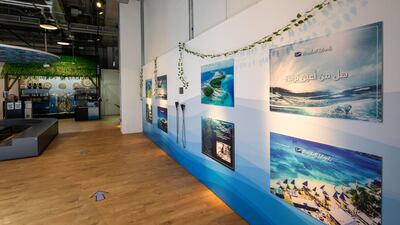 Interior of the Marshall Islands Pavilion, Expo 2020 Dubai. Steve Holland/Expo 2020 Dubai