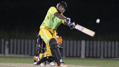 Kaushalya Weeraratne, who played for the Palakkad Harvestors, was Kerala Premier League's most high-profile player this year. Jaime Puebla / The National