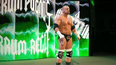 Triple H will go up against John Cena in Saudi Arabia on April 27. Image courtesy of WWE.