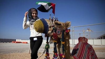 Celebrations in Masdar City for National Day.