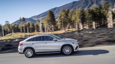 The performance-orientated, range-leading Mercedes-AMG GLE 63. Courtesy Newspress