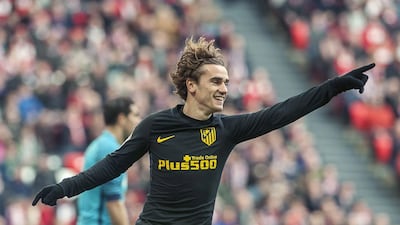Antoine Griezmann is the subject of intense transfer speculation, much of it linking him with Premier League club Manchester United. Javier Zorrilla / EPA