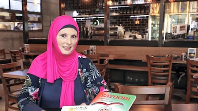 Sarah Sillis, author with Dina Nahas, of Zayoodi visits the parade