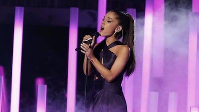 Ariana Grande will perform at Du Arena on December 3. Lucy Nicholson / Reuters