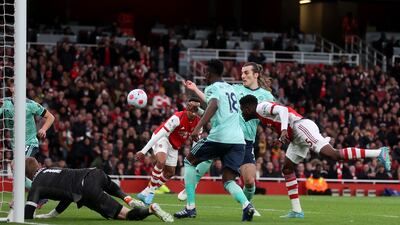 Caglar Soyuncu – 5 After Saka had lost Thomas during a solo run forward, it was the Turkish centre-back who put in a decent tackle in the box to give his side breathing space in the first 20 minutes. Getty