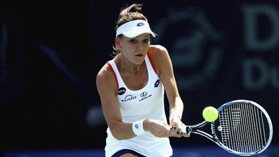 Agnieszka Radwanska was taken to three sets but did enough to book here progress to the third round. Francois Nel / Getty