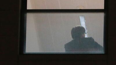 Dismissed Catalonian regional president, Carles Puigdemont, during a hearing by the Belgium federal prosecutor in Brussels EPA/OLIVIER HOSLET EPA-EFE/OLIVIER HOSLET