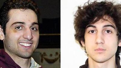 Tamerlan Tsarnaev, left, and his brother Dzhokhar. The Sun of Lowell / Reuters