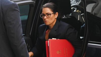 Britain's Home Secretary Priti Patel is launching a consultation to protect public places from terror attacks. AFP / POOL / Leon Neal