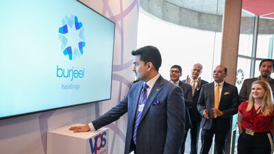 Dr Shamsheer Vayalil, Chairman and Managing Director of VPS Healthcare, launching Burjeel Holdings to consolidate the organisation's healthcare offerings. Photo: PR Newswire