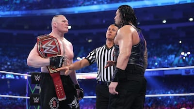 Roman Reigns leaves Brooklyn as WWE Universal champion on Sunday after finally beating Brock Lesnar. WWE
