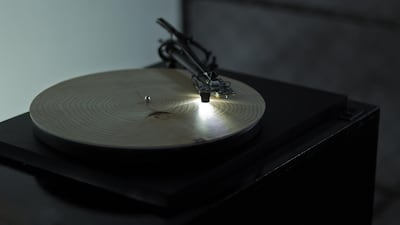 Bartholomaus Traubeck’s record player can read tree ring patterns and transform the visual data into music.Traubeck
