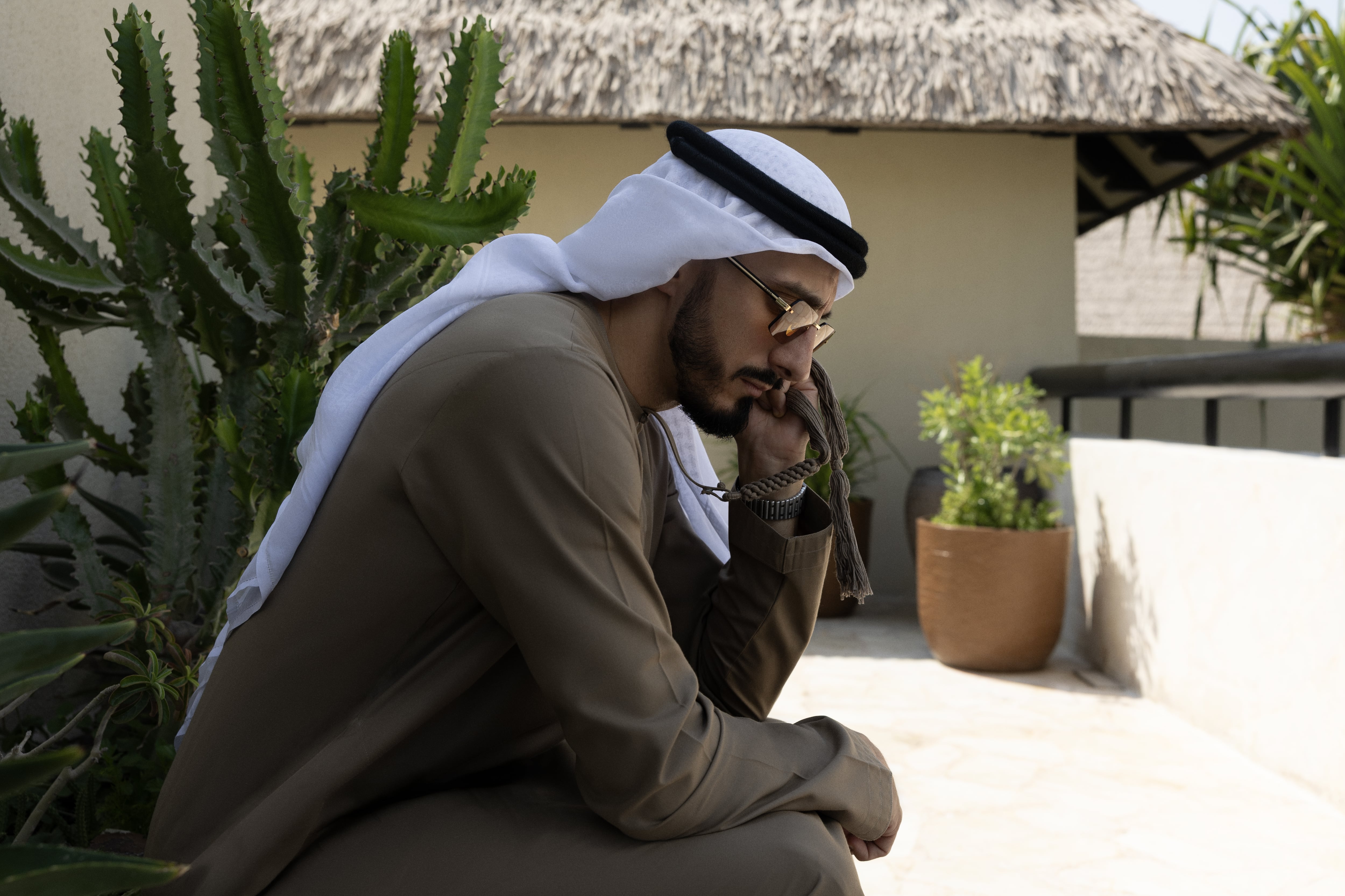 Emirati actor Mohamed Faisal Mostafa is setting his sights on Hollywood, while working to help build a thriving film industry back home in the UAE. Chris Whiteoak / The National