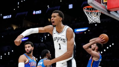 San Antonio Spurs' French player Victor Wembanyama is one of the top performers in NBA. AFP