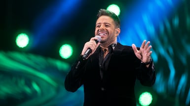 Bahareya, Mohamed Hamaki’s sun-kissed duet with Sherine, is among the popular Arabic songs of summer 2026. Ruel Pableo for The National